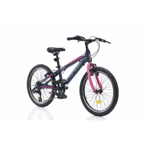  Corelli Regina 20 MTB gyerek könnyűvázas kerékpár Grafit-Rózsaszín