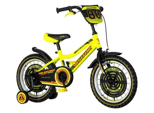 KPC Ranger 16 sárga-fekete gyerek kerékpár