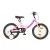 KPC FluoBike Kitty cicás VILÁGÍTÓS 16 rózsaszín fluoreszkáló gyermek kerékpár