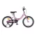 KPC FluoBike Rabbit nyuszis VILÁGÍTÓS 16 lila fluoreszkáló gyermek kerékpár