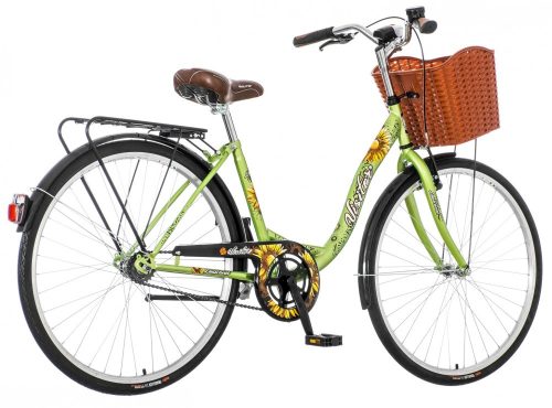Visitor Napraforgó városi kerékpár  Zöld