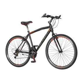 Visitor Urban férfi crosstrekking kerékpár Fekete-Piros