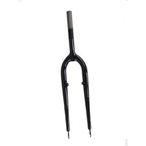 BikeTrade 700C fekete acél villa