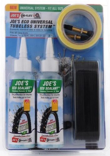 Joe's No-Flats Eco Tubeless System univerzális csomag