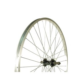   Remerx 26" fekete-ezüst szimplafalú menetes hátsó kerék