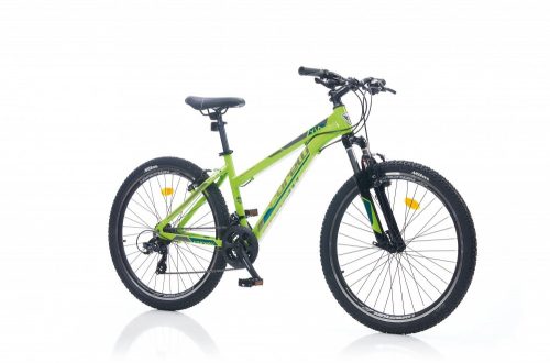 Corelli Via 1.1 24" gyerek MTB alumínium kerékpár Zöld