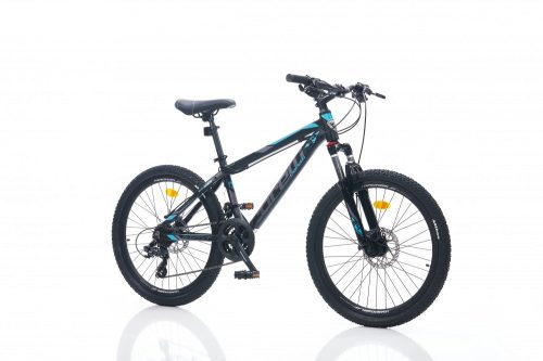 Corelli Snoop 5.2 24 MTB gyerek alumínium kerékpár Fekete-Kék