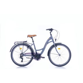   Corelli Glowie 26 könnyűvázas női trekking kerékpár 44 cm Grafit