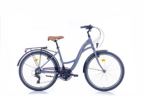 Corelli Glowie 26 könnyűvázas női trekking kerékpár 44 cm Grafit