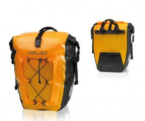 XLC BA-W38 vízálló kétoldalas táska sárga