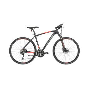 Gepida Alboin 900 CRS crosstrekking kerékpár Fekete