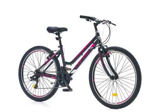 Corelli Banner női MTB alumínium kerékpár 16" Fekete-Pink