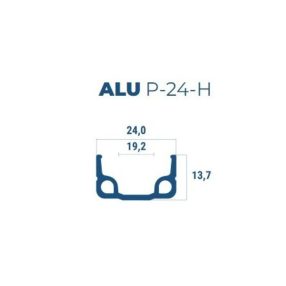 Beretta P-24-H 28 x1,75 alu felni