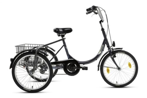 Csepel Camping három kerekű agyváltós kerékpár Szürke