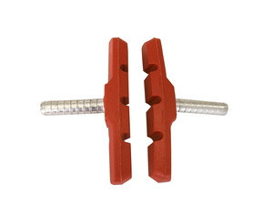 Brakco 72 mm piros csapos fékpofa