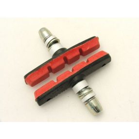 Alhonga MTB 70 mm csavaros fékpofa piros