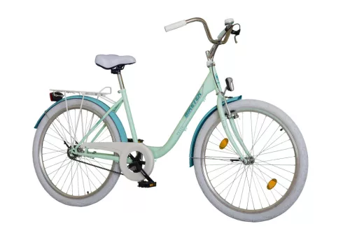 Biketek Feliz 26 kontrás városi kerékpár Menta