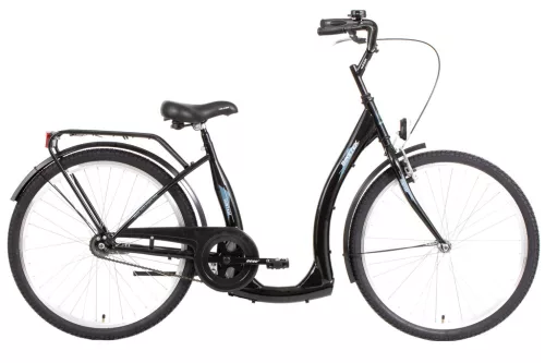 Biketek Hunyadi városi kerékpár Kék
