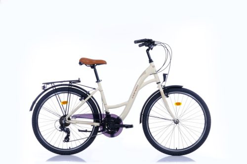 Corelli Glowie 28 könnyűvázas női trekking kerékpár 51 cm Krém