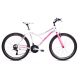 Capriolo Diavolo 600 26" női MTB kerékpár 19" Fehér-Rózsaszín