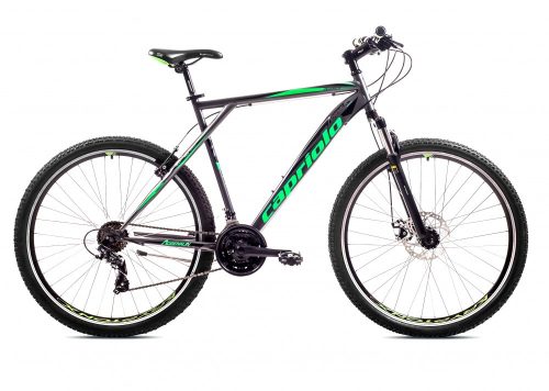 Capriolo Adrenalin 26" férfi MTB kerékpár 20" Grafit-Zöld