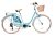 Capriolo Diana 6 sebességes női városi kerékpár 18" Türkizkék