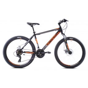   Capriolo Oxigen 26" férfi MTB kerékpár 20" Fekete-Narancs