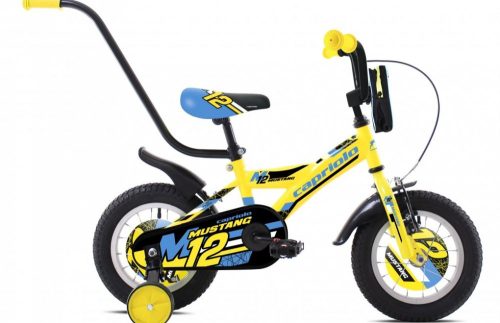 Capriolo Mustang 12" gyerek kerékpár Sárga-Kék