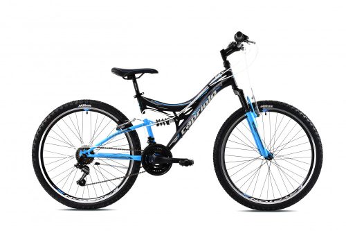 Capriolo CTX 260 26" összteleszkópos kerékpár Fekete-Kék