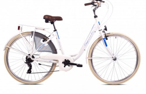 Capriolo Diana S alumínium női városi kerékpár Fehér 2021