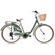 Capriolo Diana 6 sebességes női városi kerékpár 18" Zöld