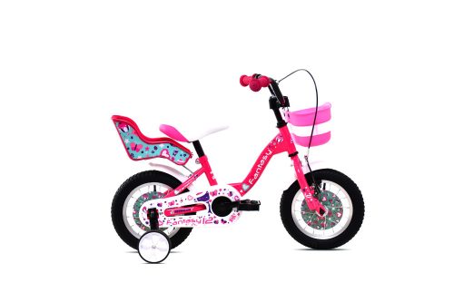 Adria Fantasy 12 gyerek kerékpár Rózsaszín-Türkiz