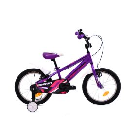   Capriolo Rocket 16" hátra tekerhető gyerek kerékpár Lila