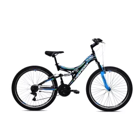   Capriolo CTX 260 26" összteleszkópos kerékpár Fekete-Kék