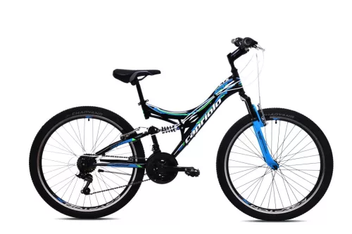 Capriolo CTX 260 26" összteleszkópos kerékpár Fekete-Kék