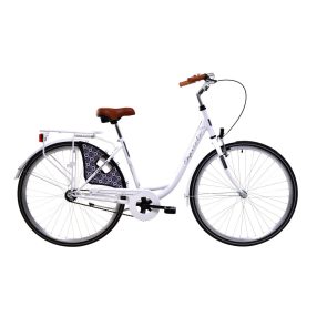   Capriolo Diana 1 sebességes női kontrás városi kerékpár 20" Fehér