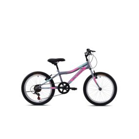 Adria Stinger 20" gyerek kerékpár Grafit-Rózsaszín