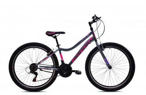 Capriolo Diavolo 600 26" lányka MTB kerékpár 14" Grafit-Lila 2025