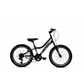  Capriolo Diavolo 200 20" gyerek kerékpár Fekete-Kék 2025