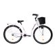 Capriolo Alföld női alacsony átlépésű városi kerékpár Fehér