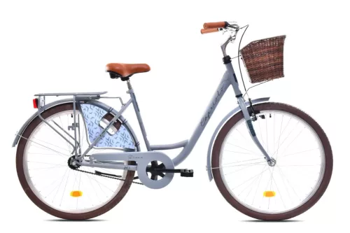 Capriolo Diana 26" 1 sebességes női városi kerékpár 18" Selyemszürke