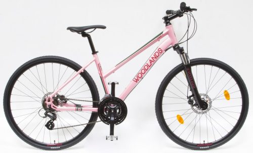 Woodlands Cross 1.1 női crosstrekking kerékpár 17" Rózsaszín