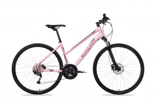 Woodlands Cross 2.1 női crosstrekking kerékpár 17" Rózsaszín
