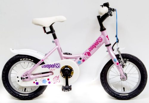 Csepel Lily 12 gyermek kerékpár Rózsaszín 2020