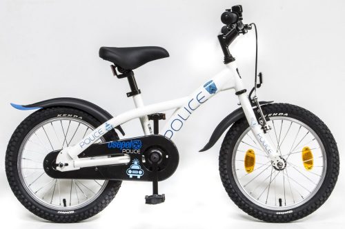 Csepel Police 16 gyermek kerékpár Fehér 2020