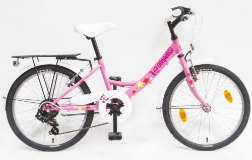 Csepel Flora 20 gyermek kerékpár Rózsaszín 2020
