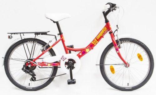 Csepel Flora 20 gyermek kerékpár Piros 2020