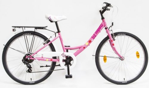 Csepel Flora 24 gyermek kerékpár Pink 2020