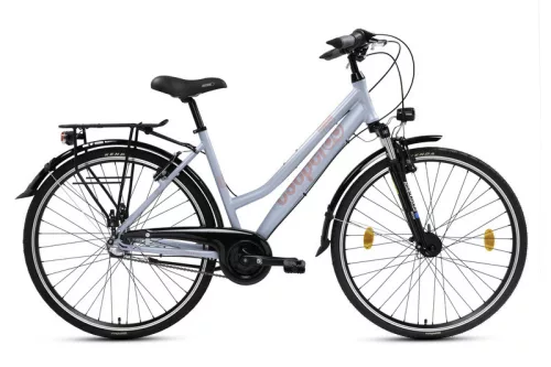 Csepel Spring 100 női városi kerékpár 17" Szürke