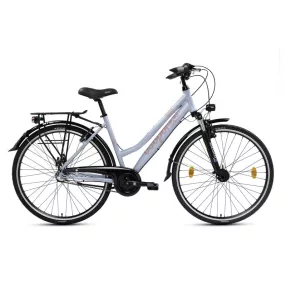Csepel Spring 100 női városi kerékpár 19" Szürke